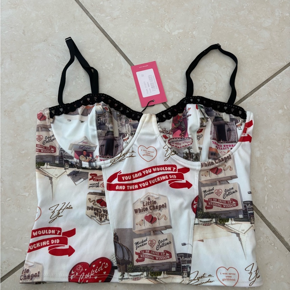 Graphic cami